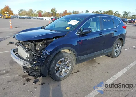 2018 Honda Cr-V Ex из США, поврежденный, VIN 2HKRW2H5XJH661332